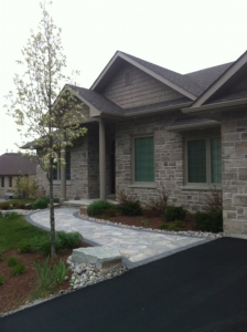 Mega Arbel walkway and garden